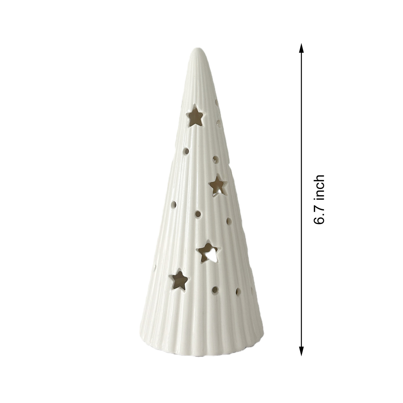 Moments in Time 10 pc Ceramic LED Holiday Village Set