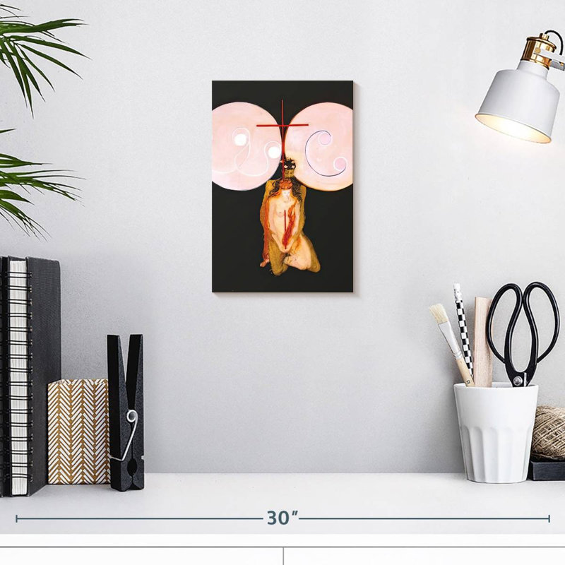 Christ sans titre, H 12 po x l 8 po