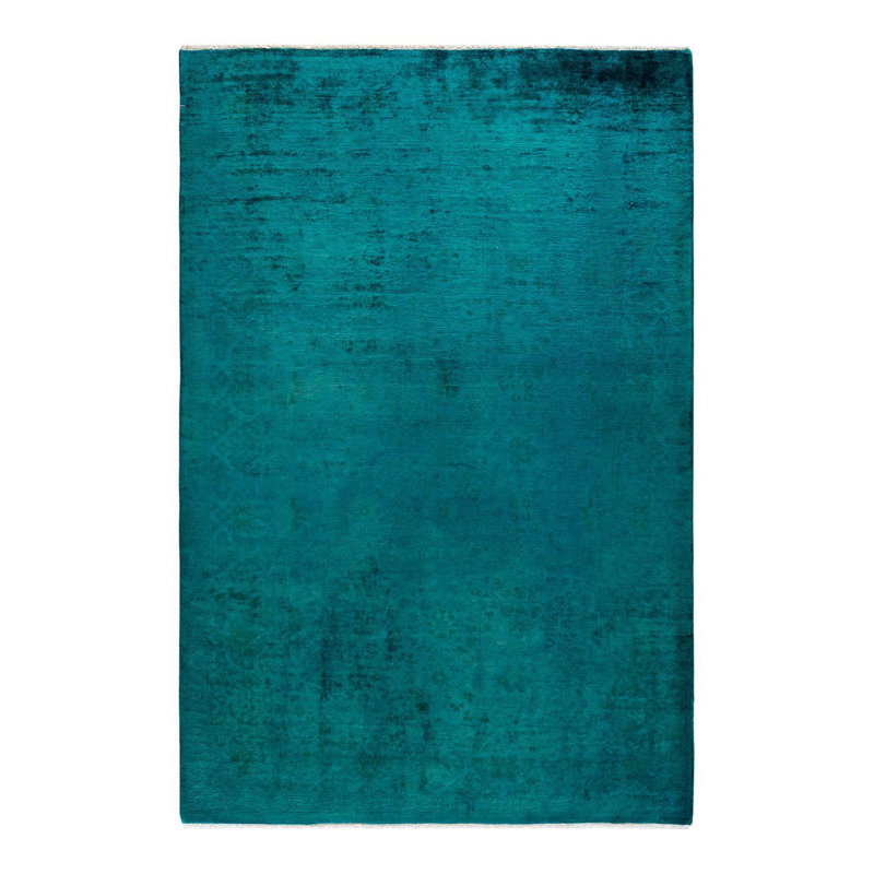 Fine Vibrance One-of-a-Kind 5' 1" X 7' 9" Hand Knotted Area Rug