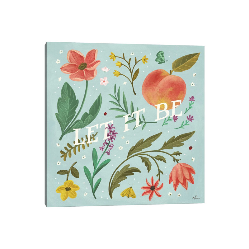 Spring Botanical V by Janelle Penner - Wrapped Canvas Gallery-Wrapped Canvas Giclée, 30.48 cm H x 30.48 cm W