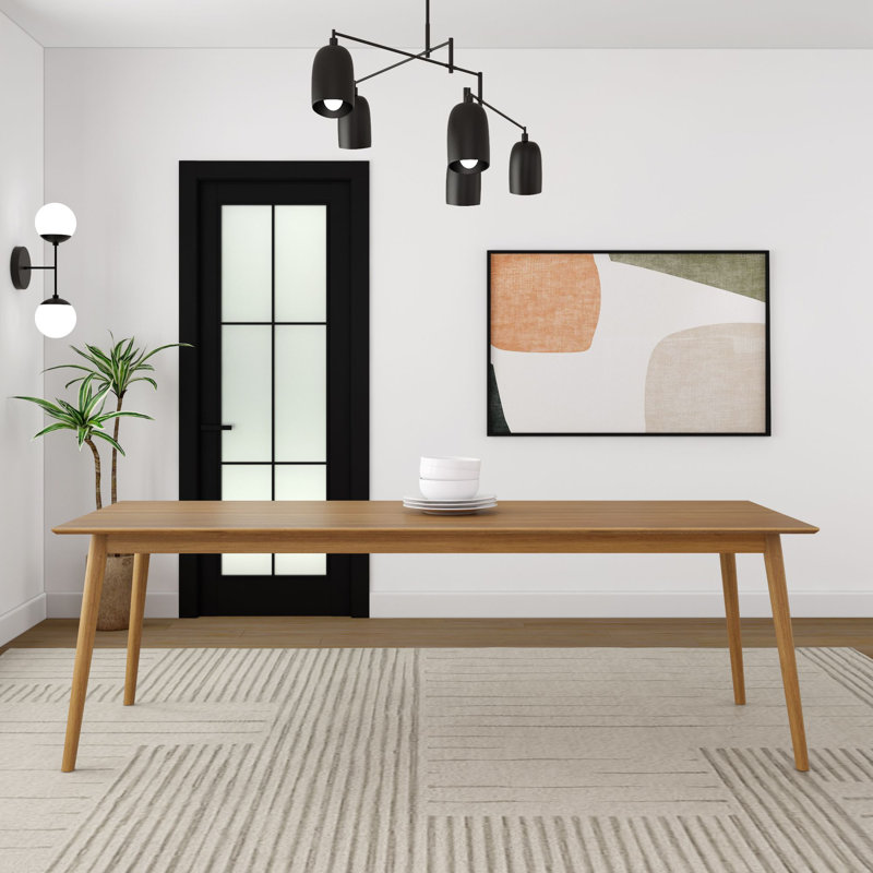 Leaford 94" Solid Wood Dining Table