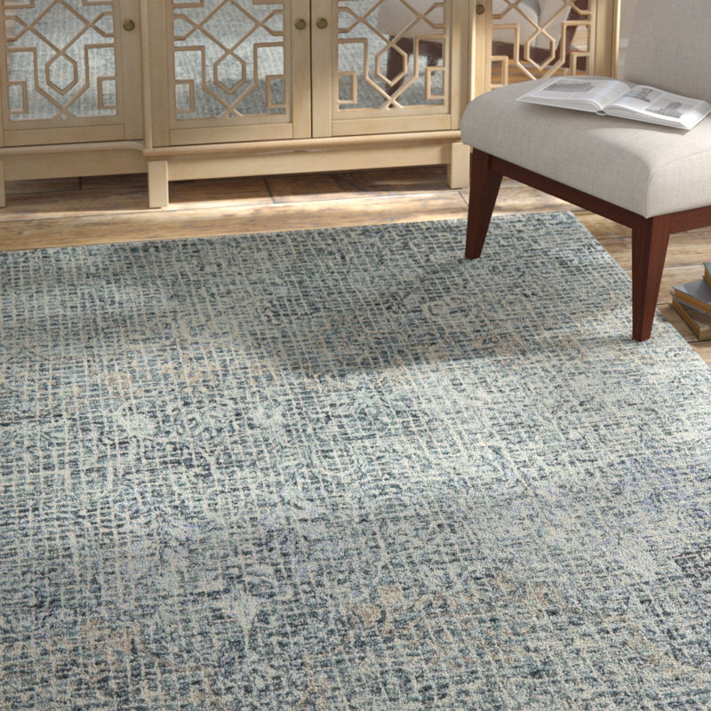 Baltes Wool Abstract Indoor Rug, Rectangle 3'6" x 5'6"