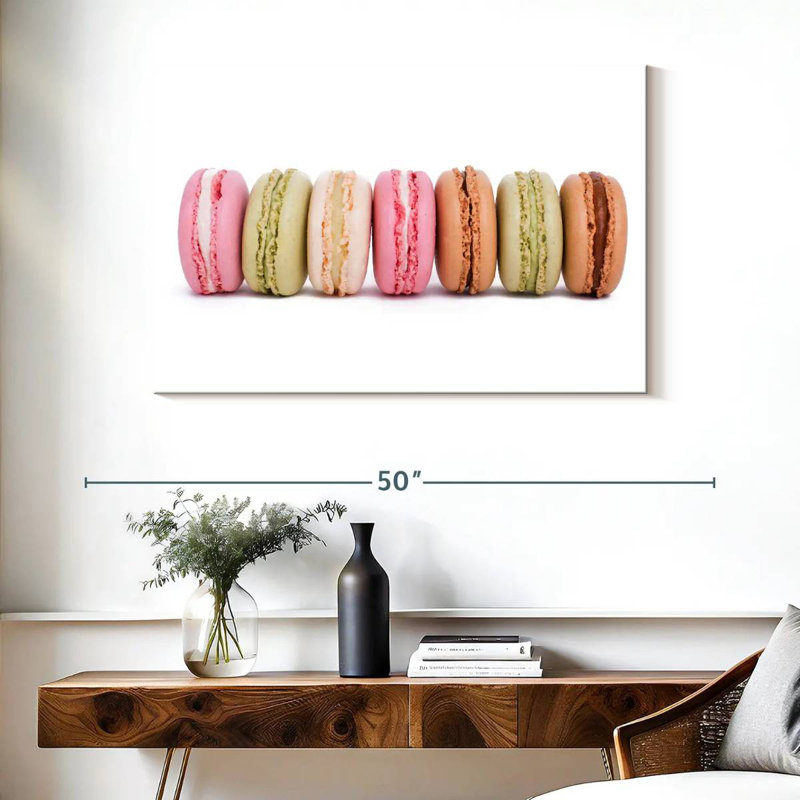 Yarlin Assorted Macarons, 26" H x 39" W