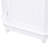 Stylish White Bathroom Cabinet - Triangle Corner, Adjustable Shelves, Large Capacity For Toiletries & Towels Shelf Unit Space Functional-1078945599