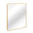 36In X 36In Inch Gold Metal Framed Square Bathrrom Mirror For Wall.-789964742-801917487