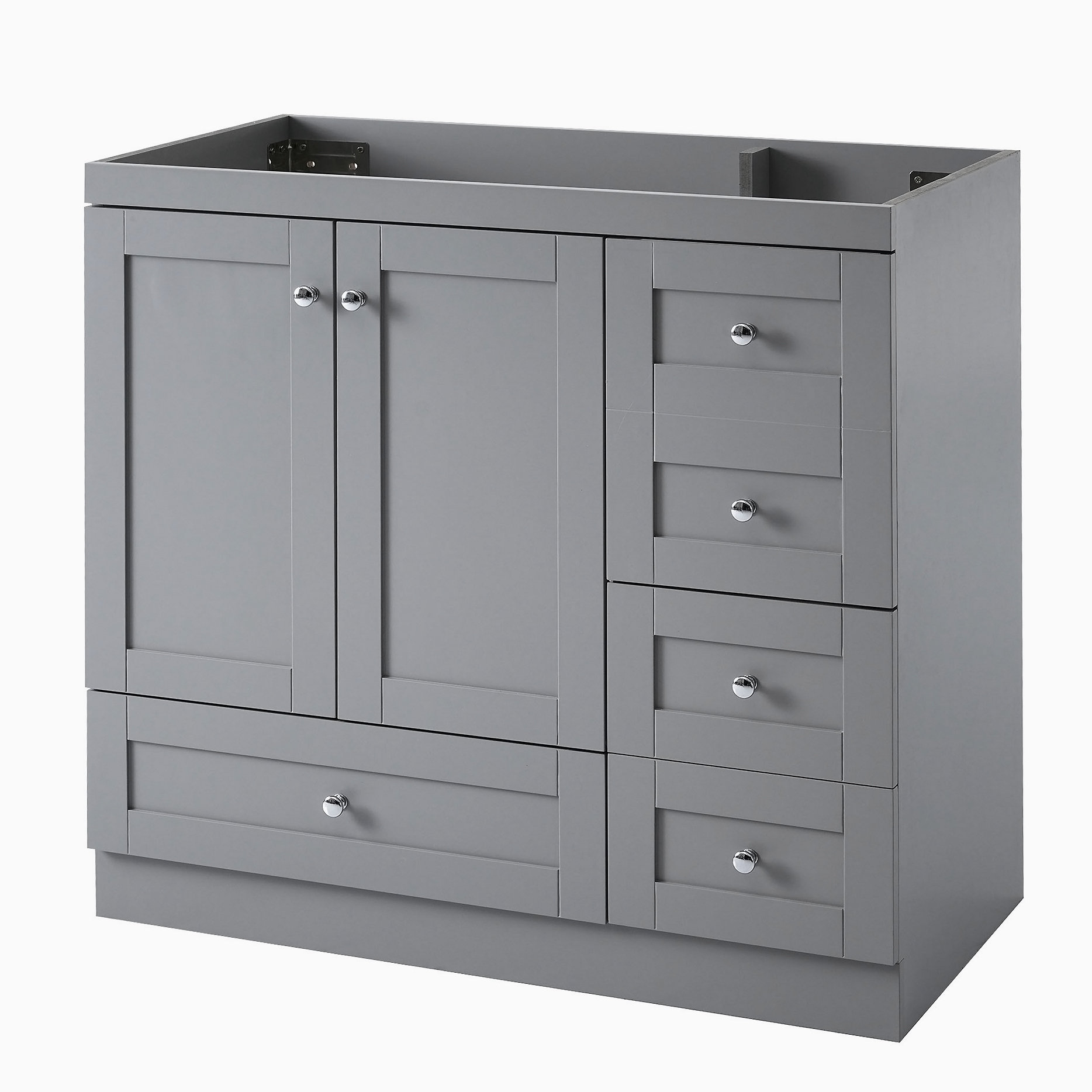 HBI home Bathroom Vanity without Sink, Cabinet Base Only, Bathroom Vanity(Sink not included ...