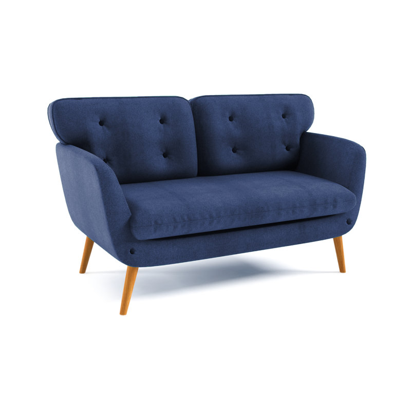 Destini Loveseat, Navy Blue