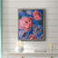 «Layered Petals II», toile encadrée de qualité supérieure - prête à être accrochée-957426813-957426812