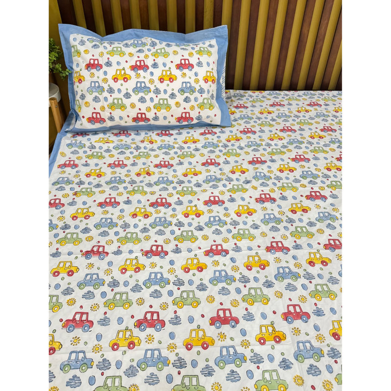 Ensemble de draps en coton pour enfants