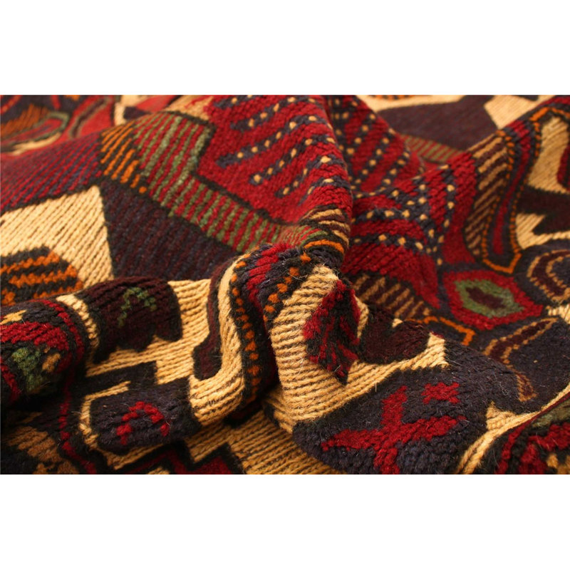 Tapis de la zone en laine de 2 pi 2 po x 6 pi 2 po à la main one-of-kind-noué la 2010 Westbrooke