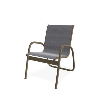 Premium All-Weather Wicker Outdoor Stacking Dining Armchair with Cushion