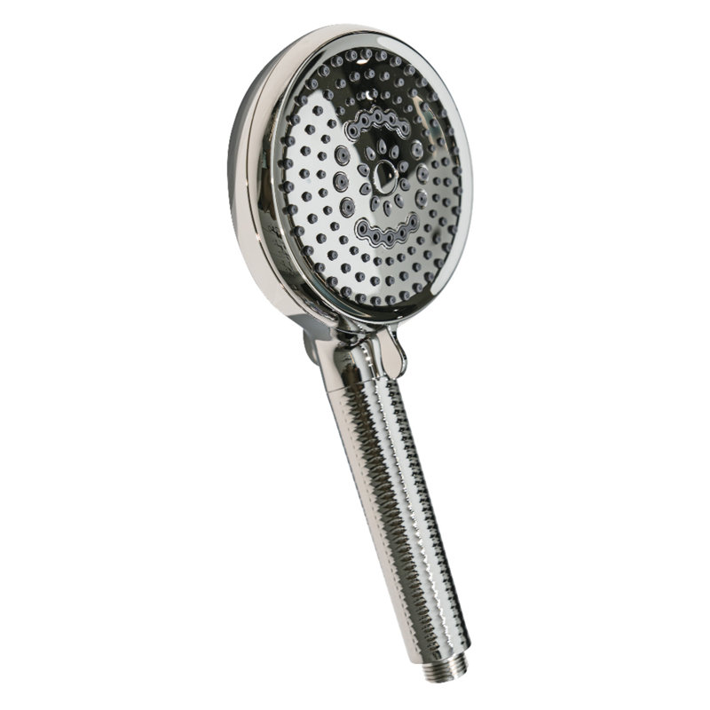 Douche à main à 10 fonctions Kingston, Chrome poli