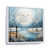 Cadre flottant blanc