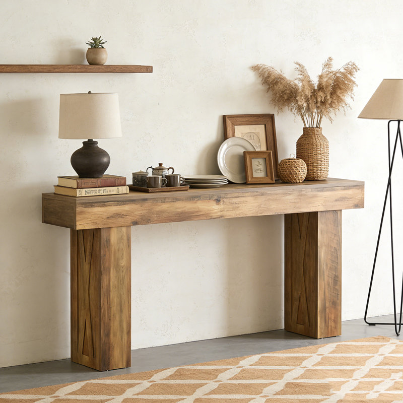 Farmhouse Console Table Sofa Table Hallway Table