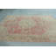 Tapis turc en laine fait à la main avec motif floral pour le salon - grand tapis Oushak offrant un décor antique de style oriental
