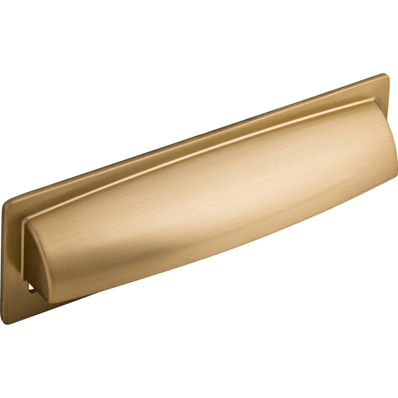 Hollin Cup/Bin pull, Honey Bronze, 5 1/16" Center to Center