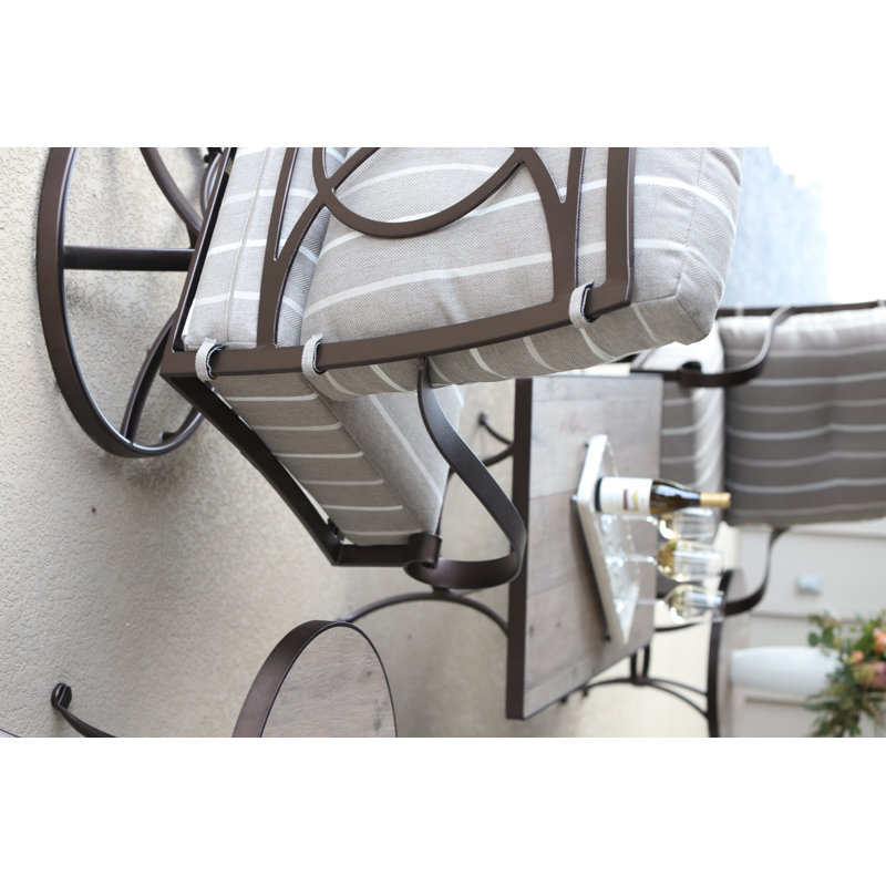 Outdoor Rectangle Coffee Table, Canyon Taupe, Graphite