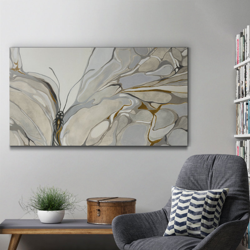 Nouvelle lune - reproduction sur toile tendue, H 40 po x l 20 po x P 1,5 po