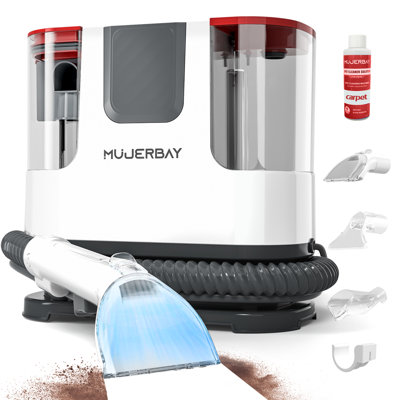 Carpet cleaner, carpet stain and stain cleaner, easy to move with swivel wheels, deep cleaning machine for pets, cars, sofas
