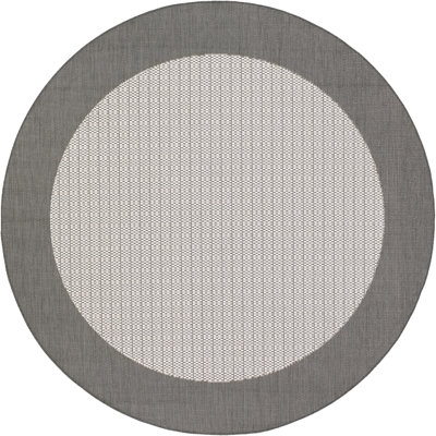 Tapis intérieur / extérieur gris Sania