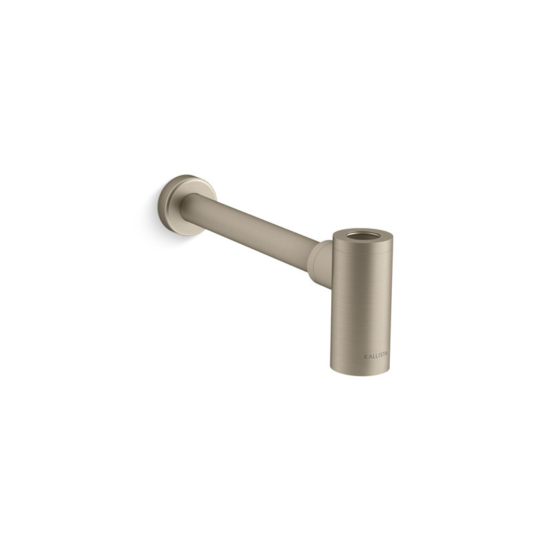 Foundations Modern Bottle Trap, Brushed Bronze