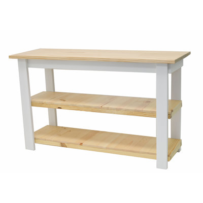 Jarrard Kitchen Island with Fir Solid Wood Top