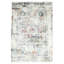 Tapis turc rouge et bleu 7 x 7 x 7 po