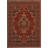 Langley Street Kratz Floral Medallion Burgundy Red Wool Area Rug-19167409
