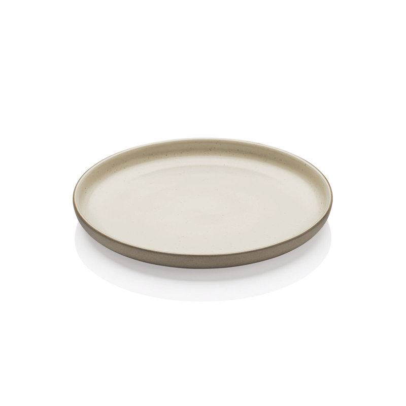Joyn Stoneware Dinner Plate, Ash