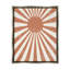 «Vintage Rayed Sun Rays Beaming Weathered Design» par Daphne Polselli, impression sur toile tendue-75449610-75449613
