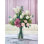 Lilies/Tulip Real Touch Artificial Flowers in Vase