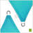 9' Triangle Shade Sail-61134407