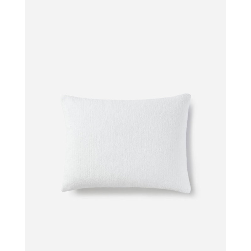 Snug Sham Set, Standard, Clear White