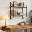 Lorenza Pine Solid Wood Tiered Shelf