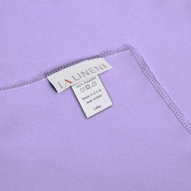 Solid Color Square Tablecloth - Basics by Wayfair™, Lilac, 72" Square