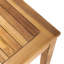 45cm Wide Straight Teak Patio Sectional Set