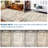 Vintage Machine Washable Rug for Living Room  Non Slip Non Shedding Floor Cover  Low Pile Carpet Foldable Floral Print Soft Mat for Nursery Bedroom Office-786959722