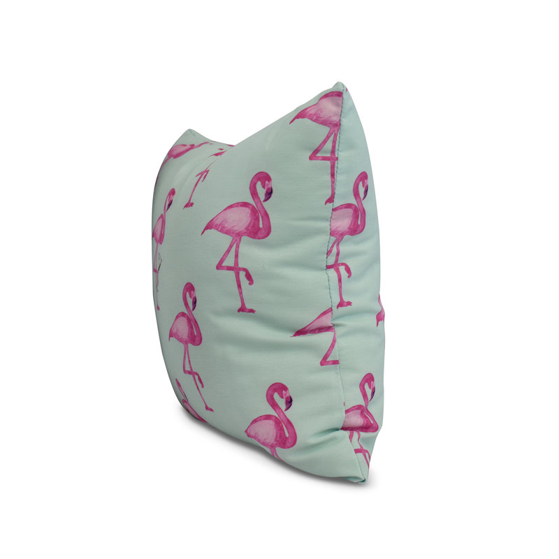 Coussin Palm Beach, Aigue-marine, 20 po x 20 po