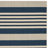 Arneshia Indoor/Outdoor Navy/Beige Striped Rug-1011391257