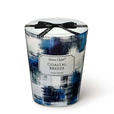 Brise côtière | Homelights 1-Wick - 6,7 oz de cire de soja - 40 heures et plus de bougies parfumées
