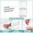 Sorbus Acrylic Storage Containers with Pull-Out Drawers - 2 Pack, 7.6” Tall Clear Stackable Storage Bins Set for Bathroom Organization