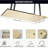 Brushed Gold LED Rainfall Shower System with 6 Body Jets, High-Pressure Handheld Shower Head & Thermostatic Mixer Valve-122941534