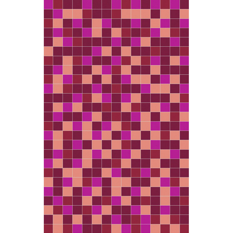 Denver Flatweave Leather Geometric Indoor Rug