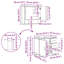 Vanity & Mirror Set-129582442