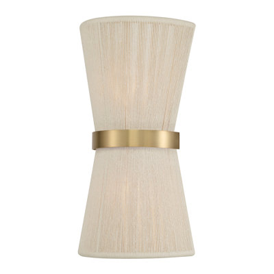 Cecilia Steel Flush Mounted Sconce