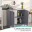 30cm Single Bathroom Vanity Base Only-1181649244