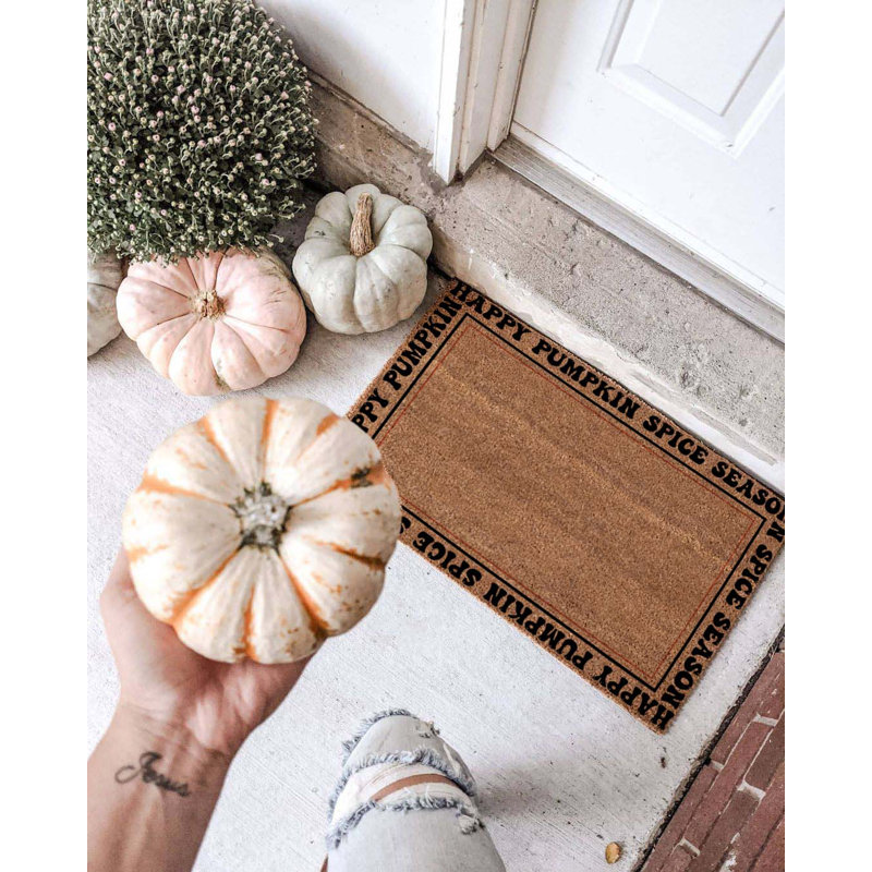 Ezelle Non-Slip Outdoor Doormat, 18" W x 30" L