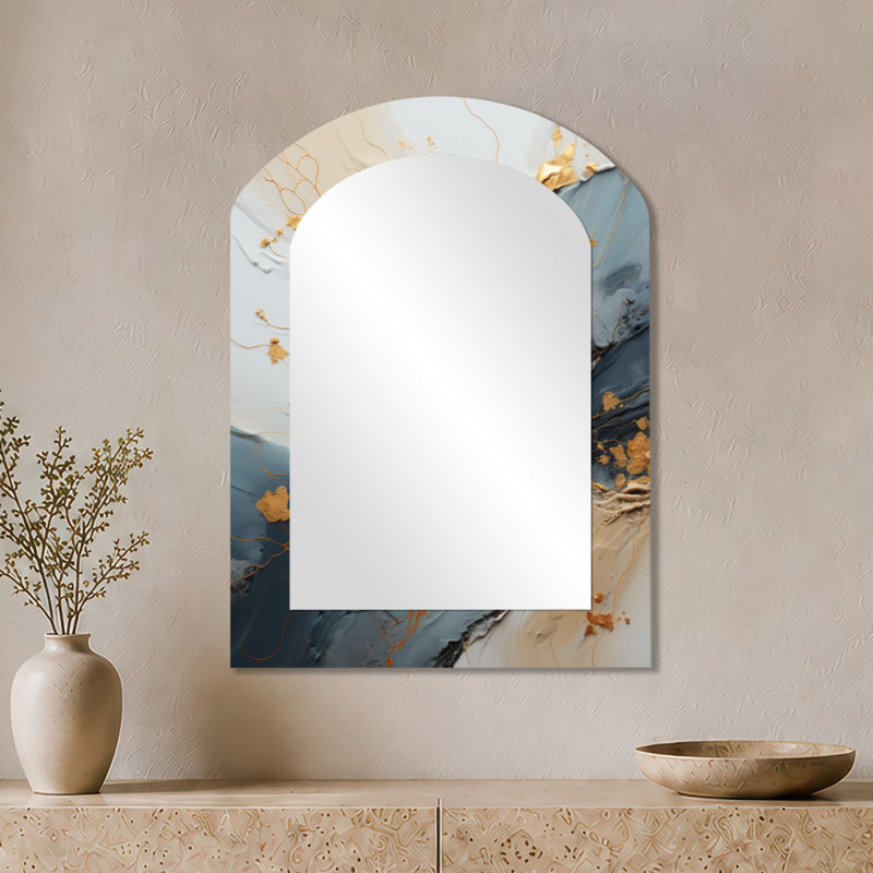 Miroir d'appoint Glam, 34" x 25"