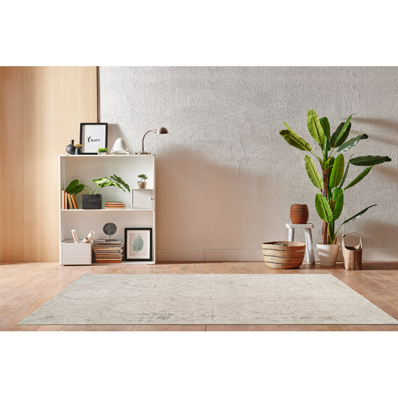 Tyngsborough Floral Indoor Rug, Rectangle 6'7" x 9'6"