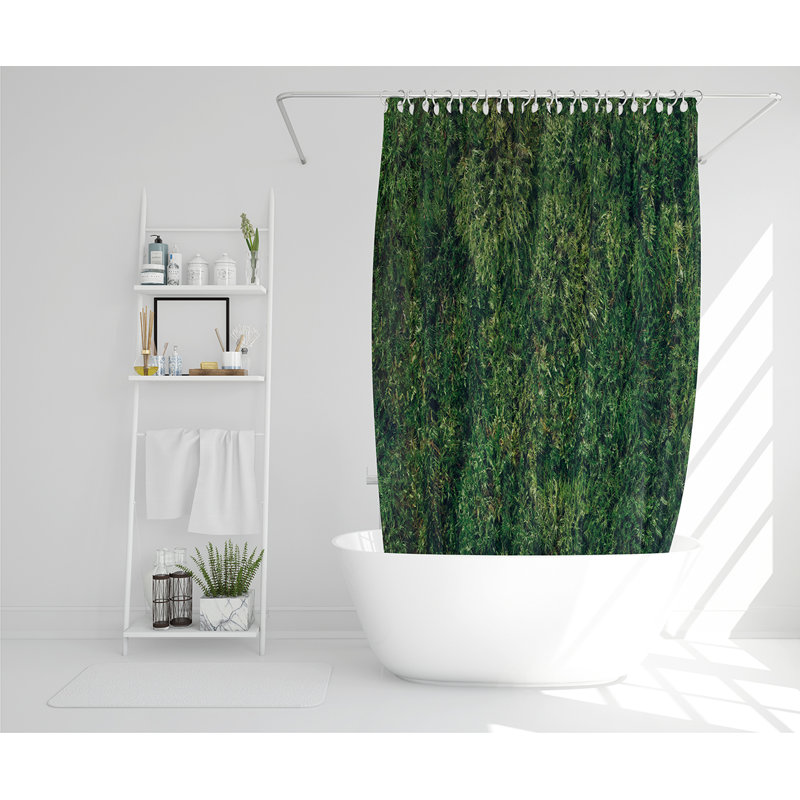 Elizia 13 Piece Polyester Shower Curtain Set
